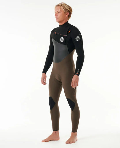 Flashbomb 3/2 Chest Zip Wetsuit - Deep Rock