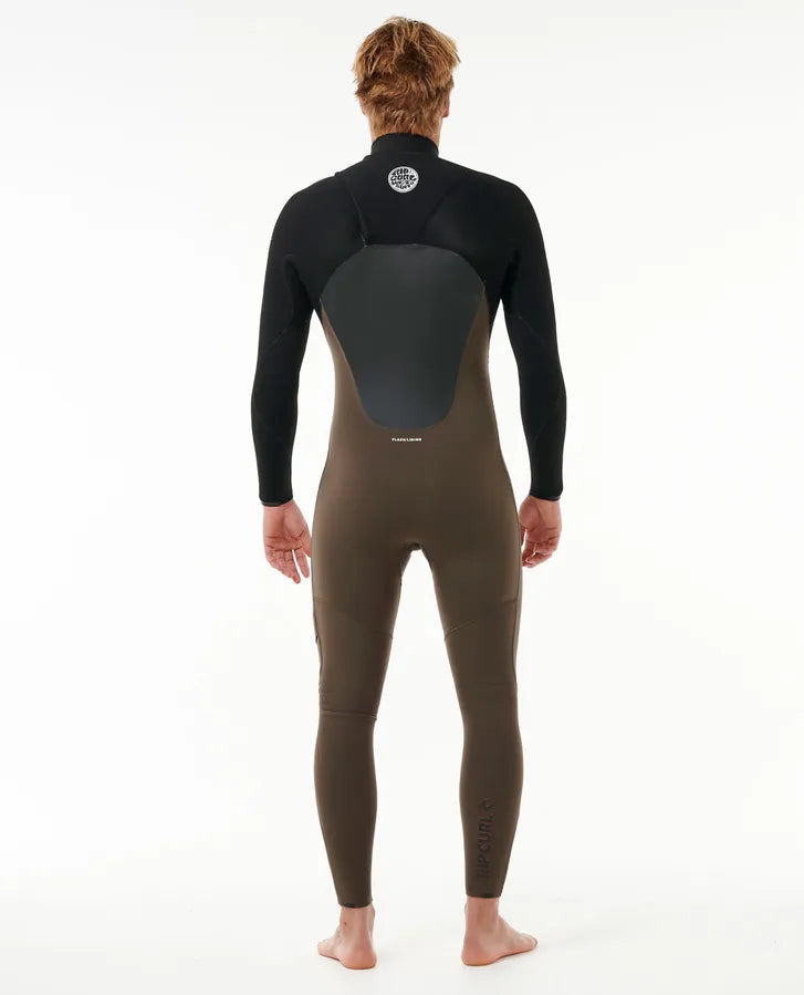 Flashbomb 3/2 Chest Zip Wetsuit - Deep Rock