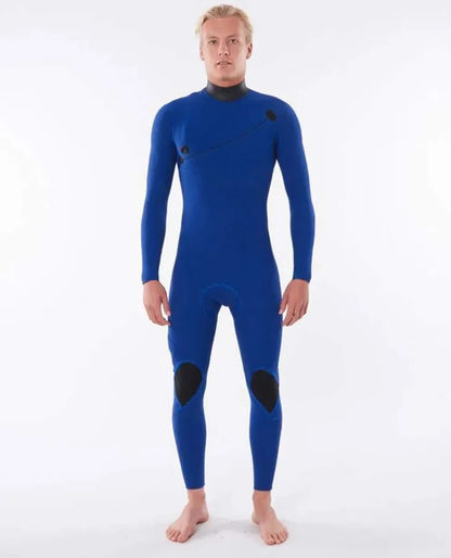 E7 E-Bomb 3/2 Chest Zip Fullsuit Wetsuit - Black