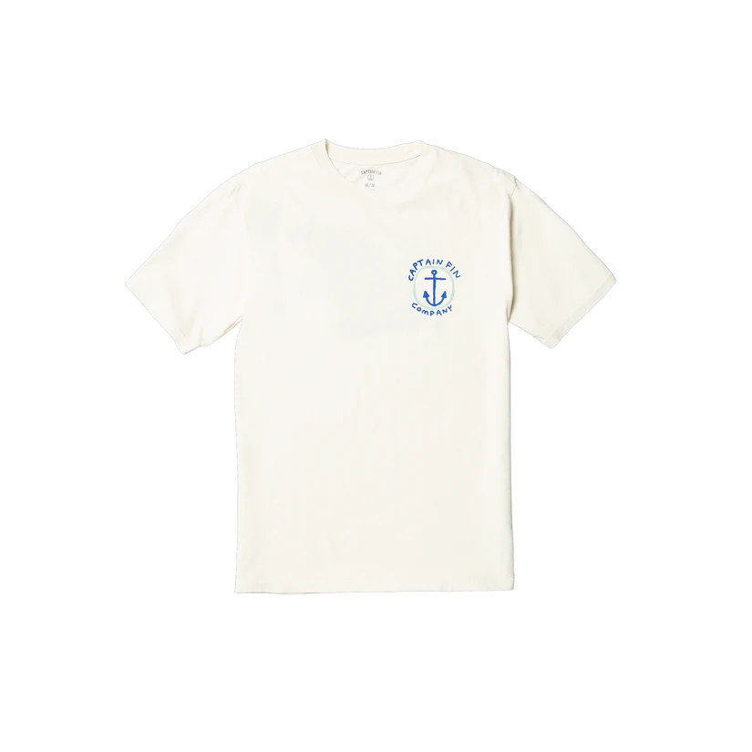 CAPTAIN FUN SHORT SLEEVE TEE - VINTAGE WHITE