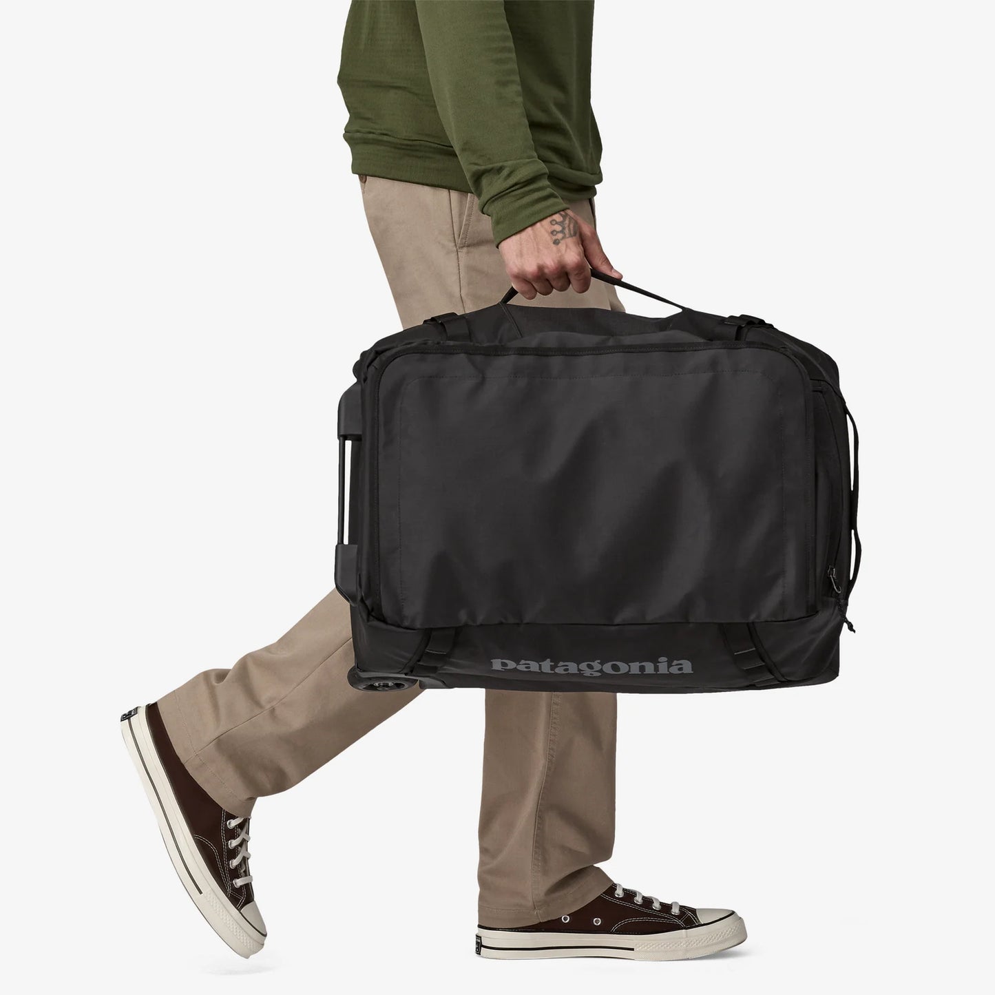 BLACK HOLE WHEELED DUFFEL 40L - BLACK