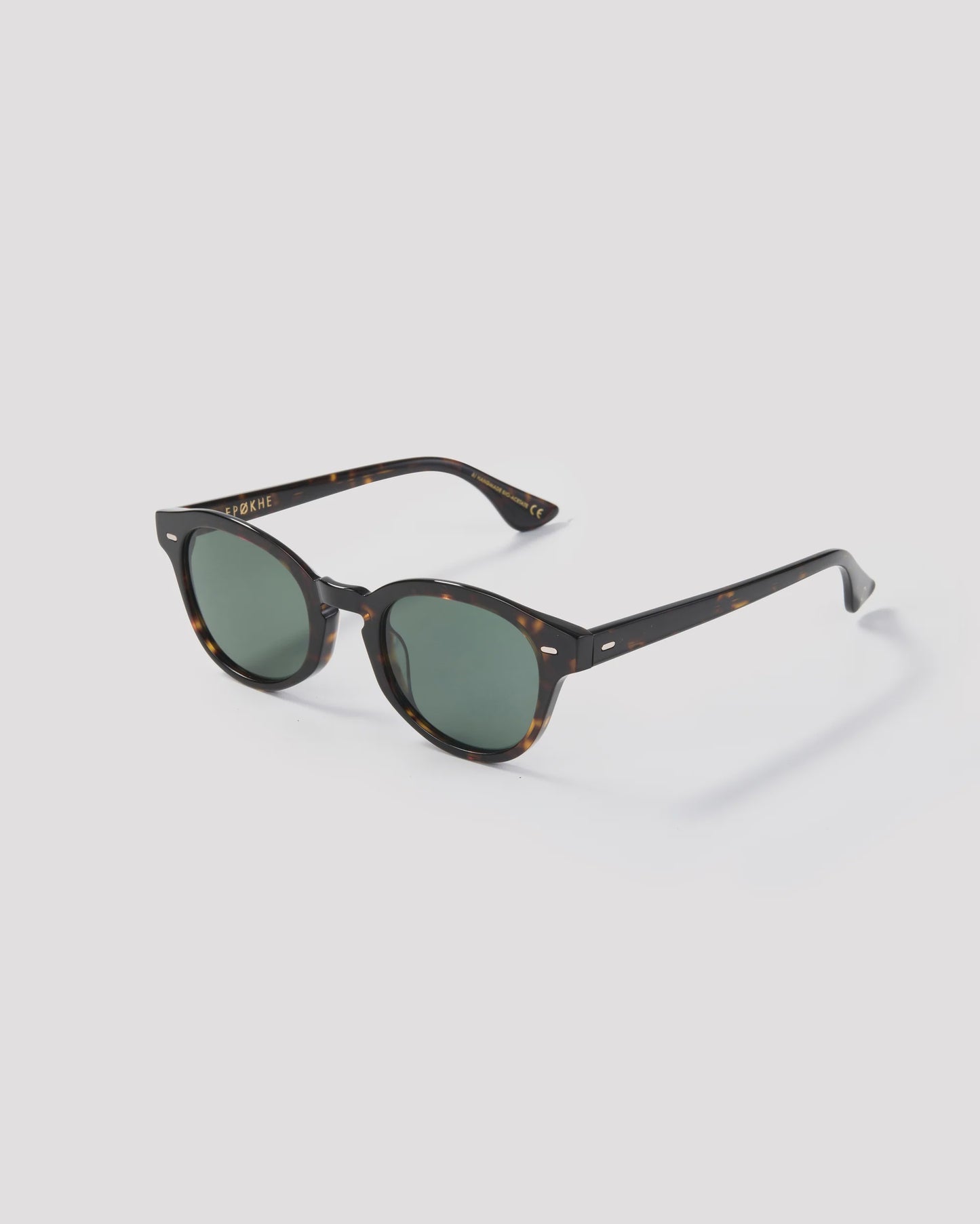 Coil - Dark Tortoise Polished / Green Polarized