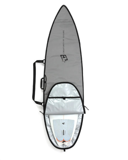 SHORTBOARD ICON BOARD COVER - SILVER BLACK