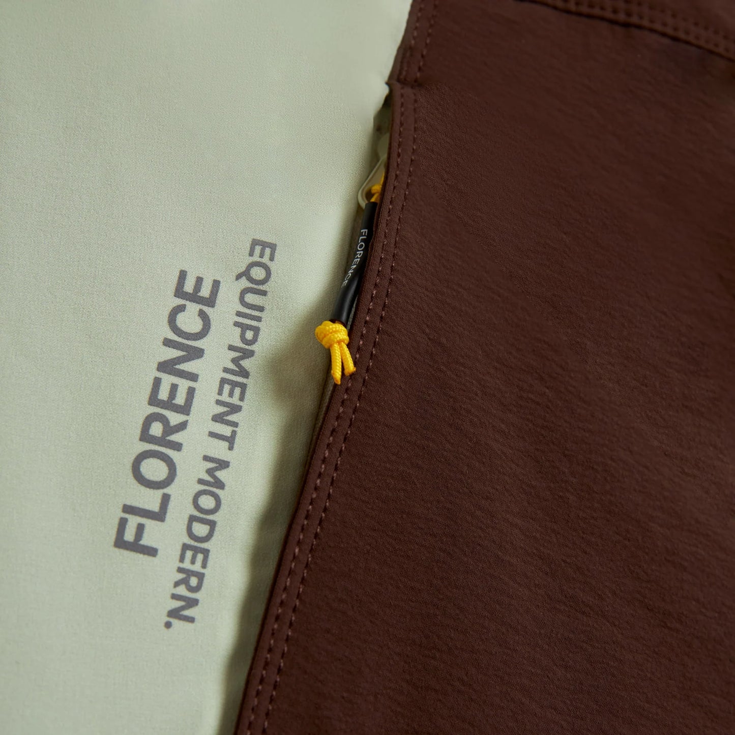 F1 BURGEE CORDURA BOARDSHORT - DARK BROWN