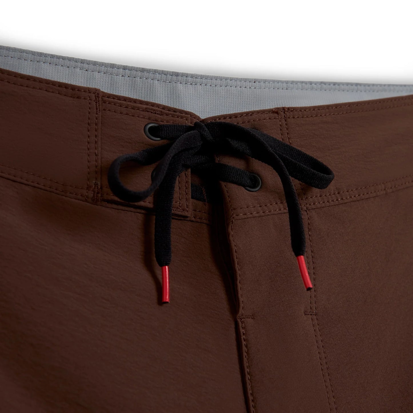 F1 BURGEE CORDURA BOARDSHORT - DARK BROWN