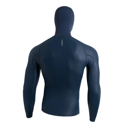 WINDSHIELD LONG SLEEVE HOODED RASHGUARD - DARK NAVY