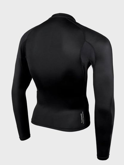 LONG SLEEVE RASHGUARD - BLACK