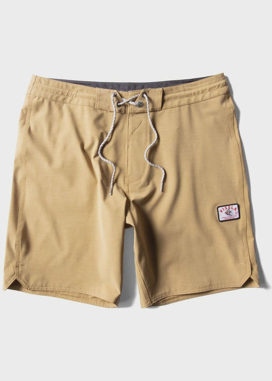 Solid Sets 18.5" Boardshort - MUSTARD