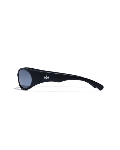 DEMON SPEED - MATTE BLACK/SILVER GREY POLARISED