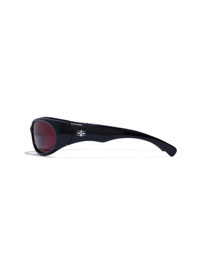 DEMON SPEED - POLISHED BLACK/RUST POLARISED