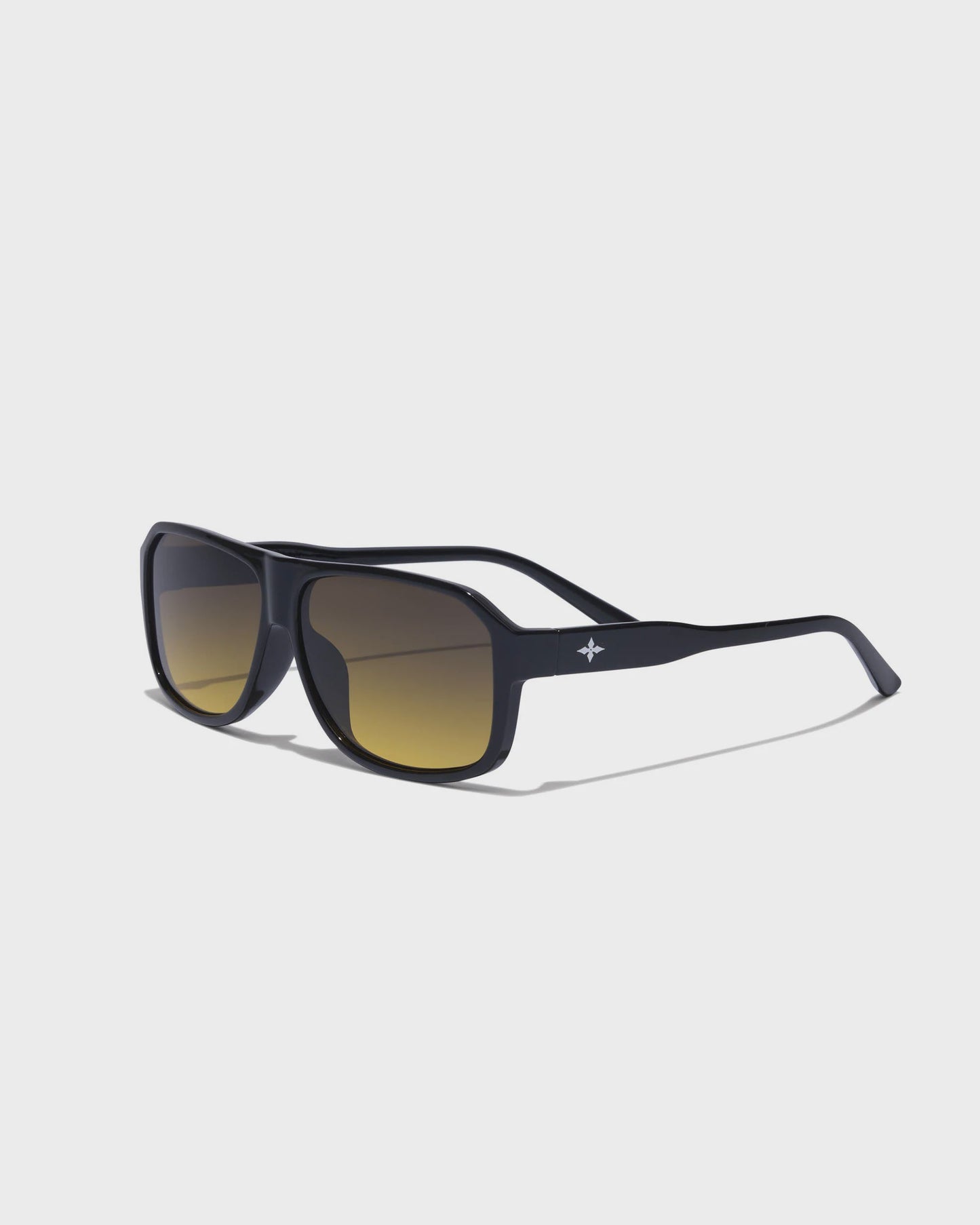 THE EXECUTIVE - POLISHED BLACK/AMBER FADE POLARISED