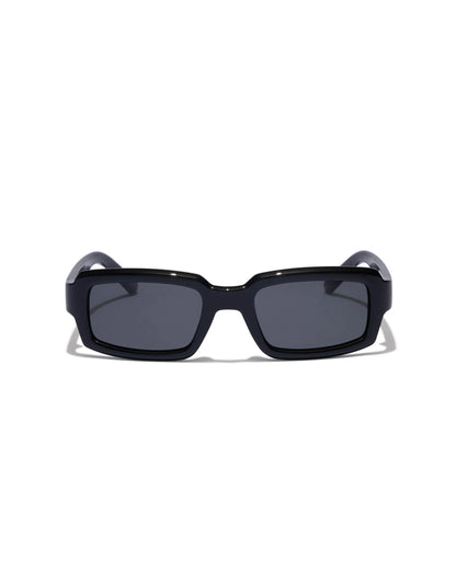 INTERCEPTOR - POLISHED BLACK / BLACK POLARISED