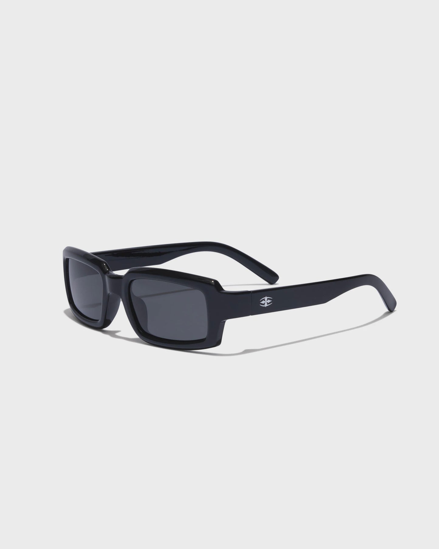 INTERCEPTOR - POLISHED BLACK / BLACK POLARISED