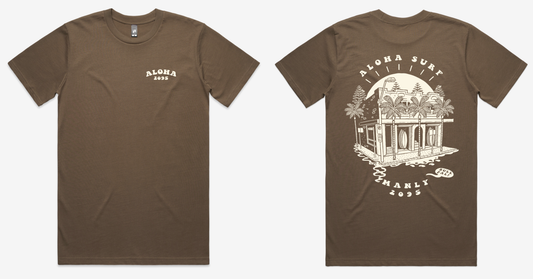 Aloha 2095 Tee - Walnut