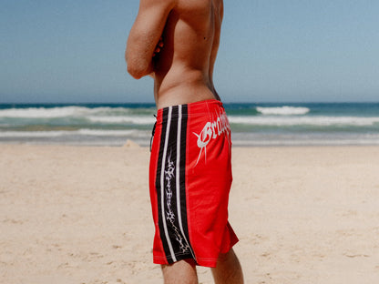 001 BOARDSHORT - RED